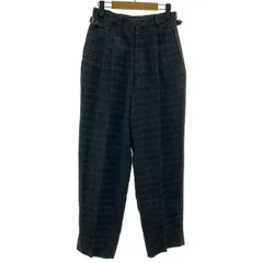 【中古】　COMME des GARCONS HOMME　スラックス　イージーパンツ　ジップフライ　無地　センタープレス　ドメスティック　古着　/1156のサムネイル
