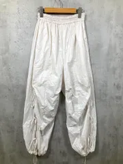 Kastane カスタネ 23SS-IN-027 定価7590円 サイドリボンナイロン パンツ size1/オフホワイト ■■レディース