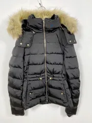 ZARA WOMAN ザラ ウーマン ダウン コート sizeM/黒 ◆■レディース