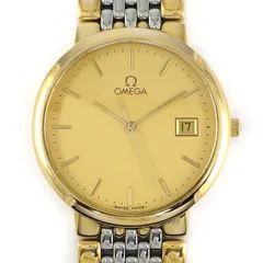 オメガ OMEGA 腕時計 デ・ヴィル 396.1012 ゴールド文字盤 デイト GP SS クオーツアナログ 【中古】のサムネイル
