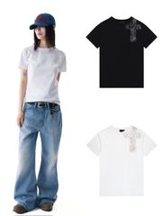 新品未使用【AAKAM】CROS2 Printed Half Top