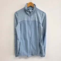 コロンビア ブルー レディース ジップアップ ジャケット