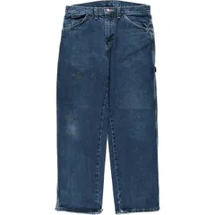 古着 ディッキーズ Dickies デニムペインターパンツ メンズw33相当/eaa633829