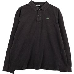 90s CHEMISE LACOSTE 鹿の子 ポロシャツ 長袖 フレラコ - メルカリ