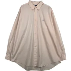 古着 ラルフローレン Ralph Lauren BLAKE 長袖 ボタンダウンシャツ メンズXL相当/eaa635603