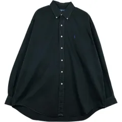 古着 ラルフローレン Ralph Lauren BLAKE 長袖 ボタンダウンシャツ メンズXL相当/eaa635605