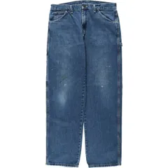 古着 ディッキーズ Dickies デニムペインターパンツ メンズw34相当/eaa633817