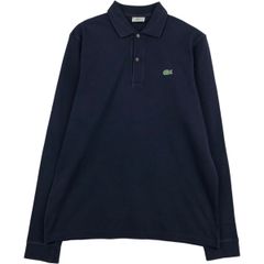 LACOSTE】ラコステ タイムラインクロック 鹿の子 長袖ポロシャツ 新品