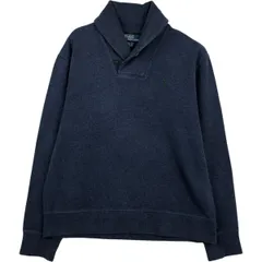 古着 ラルフローレン Ralph Lauren POLO by Ralph Lauren ショールカラー ワンポイントロゴスウェットシャツ トレーナー/eaa633667