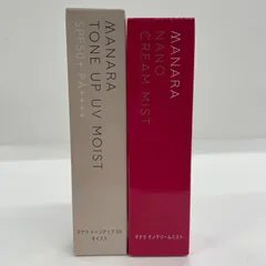 J2917 MANARA マナラ ナノクリームミスト 50ml・トーンアップUV モイスト 30g 計2点セットのサムネイル