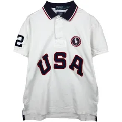 古着 ラルフローレン Ralph Lauren POLO by Ralph Lauren CUSTOM FIT 半袖 ラガーシャツ メンズM相当/eaa635199