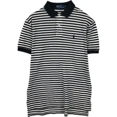 古着 ラルフローレン Ralph Lauren POLO by Ralph Lauren 半袖 ボーダー ポロシャツ メンズM相当/eaa635181