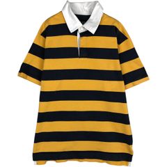 SAINT LAURENT PARIS ボーダー ポロシャツ エディ期 - メルカリ