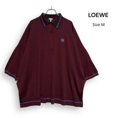 M26181/ LOEWE ロエベ アナグラム ロゴ刺繍 ウールニット オーバー