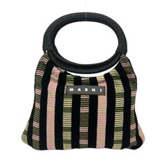 MARNI MARKET ストライプ ボートバック - メルカリ