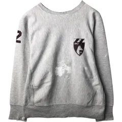 古着 90年代 チャンピオン リバースウィーブ トリコタグ バックロゴカレッジスウェットシャツトレーナー USA製 メンズL相当/evb034518