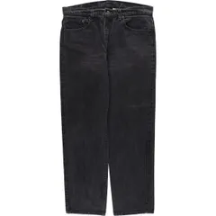 古着 90年代 リーバイス Levi's 505-0260 REGULAR FIT STRAIGHT LEG ブラックデニム テーパードデニムパンツ USA製/eaa634291