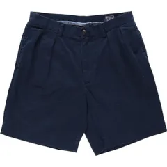 古着 ラルフローレン Ralph Lauren POLO by Ralph Lauren CLASSIC FIT PLEATED 9 ツータック チノショーツ ショートパンツ/eaa633213