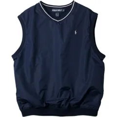古着 90~00年代 ラルフローレン Ralph Lauren POLO GOLF ポロゴルフ プルオーバー Vネック ウォームアップベスト メンズL相当/eaa633478