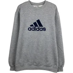 古着 00年代 アディダス adidas ロゴスウェットシャツ トレーナー メンズL相当/eaa635039