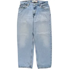 古着 00年代 リーバイス Levi's 550 RELAXED FIT テーパードデニムパンツ メンズw33相当/eaa633849