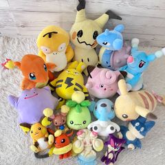 ポケモン ぬいぐるみ 9体セット まとめ売り - メルカリ