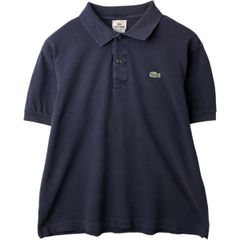 美品 LACOSTE ラコステ L1212 ビッグクロック ポロシャツ 紺 XS - メルカリ