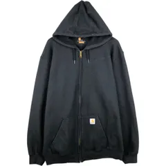 古着 カーハート Carhartt ORIGINAL FIT スウェットフルジップパーカー メンズXL相当/eaa632989
