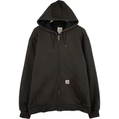古着 カーハート Carhartt RAIN DEFENDER フルジップスウェットシャツ トレーナー メンズL相当/eaa632950