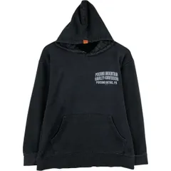 古着 ハーレーダビッドソン Harley-Davidson アドバタイジング スウェットプルオーバーパーカー メンズS相当/eaa635502