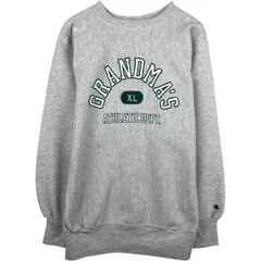 古着 90年代 チャンピオン Champion REVERSE WEAVE リバースウィーブ 刺繍タグ プリントスウェットシャツ トレーナー USA製/eaa633784