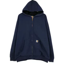 古着 カーハート Carhartt スウェットフルジップパーカー メンズXL相当/eaa633013