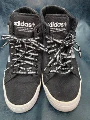 アディダス ブラック 厚底 スニーカー 靴 265mm