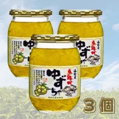 ゆずちゃ 馬路村 420g 3個 ゆず茶 柚子茶 国産 馬路村農協 高知県 ゆずのサムネイル