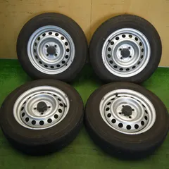 バリ溝！24年！キレイ！9分★トヨタ プロボックス サクシード 等 純正 スチール 155/80R14 88/86N トーヨー V-02e 14インチ PCD100/4H★6041302Hノのサムネイル