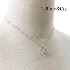 幸運☆Tiffany & Co. ネックレス クローバー クアドロフォリオ￼ 花