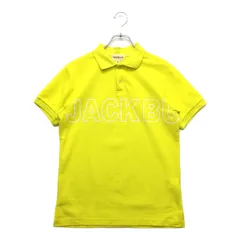中古 メンズ ジャックバニー Jack Bunny!! 半袖ポロシャツ 4(M) 黄 イエロー