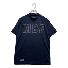 美品 マスターバニーエディション 半袖 モックネックシャツ ネイビー 6