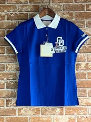 Samantha  Thavasa   中日ドラゴンズ　コラボ【新品　未使用】ポロTシャツ　M レディース　グッズ　応援グッズ　青　中日カラーのサムネイル