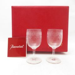 Baccarat セレブレズ2000 クリスタルペアグラス 2個セット - メルカリ