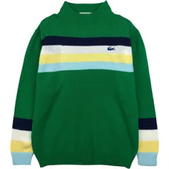 古着 ラコステ LACOSTE IZOD アクリルニットセーター メンズS相当/eaa631972