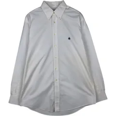 古着 ブルックスブラザーズ Brooks Brothers 346 長袖 ボタンダウンシャツ メンズM相当/eaa632030