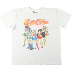헌 옷 SAILOR MOON 미소녀 전사 세일러 문 애니메이션 캐릭터 프린트 T 셔츠 맨즈 XL 상당/eaa633431