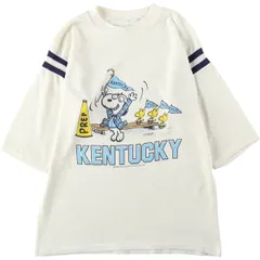 古着 50~60年代 SNOOPY スヌーピー ウッドストック キャラクタープリントTシャツ メンズXL相当 ヴィンテージ/eaa633438