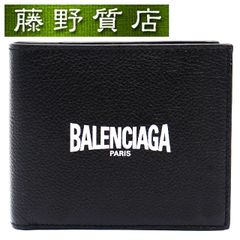 BALENCIAGAバレンシアガ 二つ折り財布 レザークロコ - メルカリ