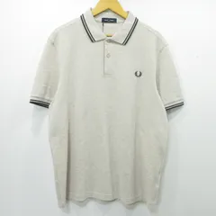 【三重本店】 中古 FRED PERRY | フレッドペリー ポロシャツ M3600 ベージュ サイズ：XL 【102】