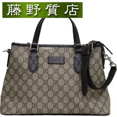 極美品グッチGUCCIディアマンテトートハンドバッグキャンバスレザー 