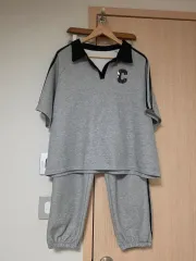 グレー半袖トレーナーセット