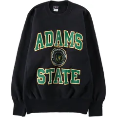 古着 90年代 ジャンスポーツ JANSPORT 3連プリント カレッジスウェットシャツ トレーナー USA製 メンズM相当 ヴィンテージ/eaa632900