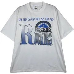 古着 90年代 JOSTENS MLB COLORADO ROOLIES コロラドロッキーズ スポーツプリントTシャツ USA製 メンズXL相当 ヴィンテージ/eaa633608